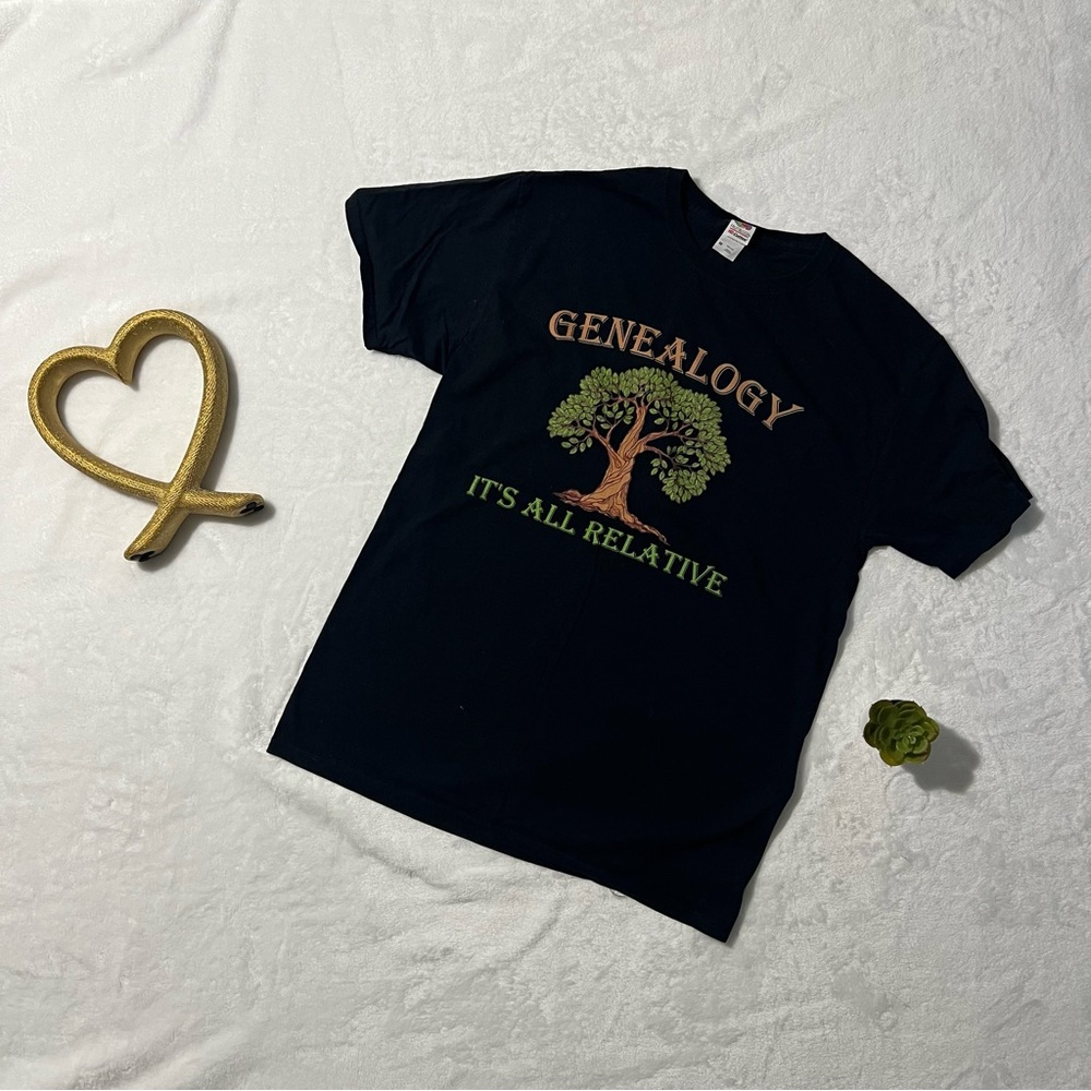 Fruit of the Loom Black Cotton T-Shirt